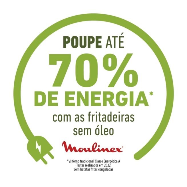 Fritadeira sem Óleo MOULINEX Air Fryer Easy Fry Grill XXL EZ801D10 (6.5L - Preto)