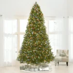 Árvore de Natal Retrátil + 132 Enfeites de Brinde