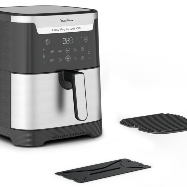 Fritadeira sem Óleo MOULINEX Air Fryer Easy Fry Grill XXL EZ801D10 (6.5L - Preto)