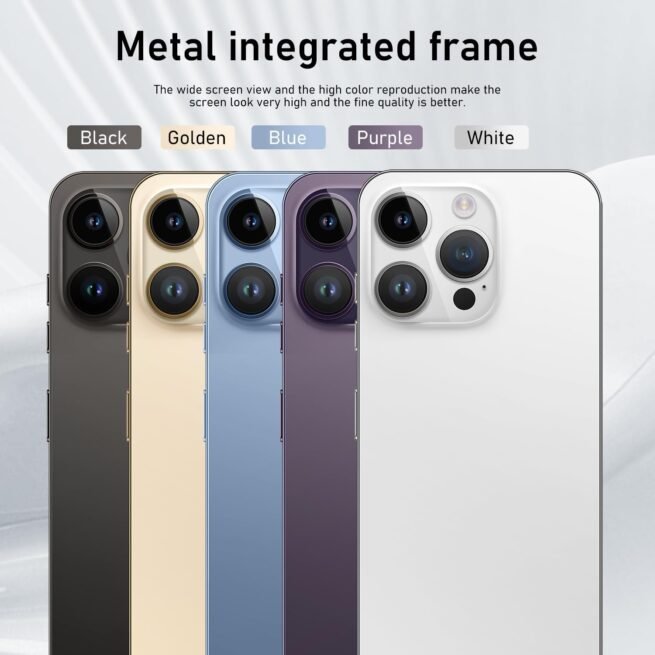 Qimhai ip15pro desbloqueado telefone móvel 6.7 Polegada 4g android 4gb ram + 128gb rom duplo sim