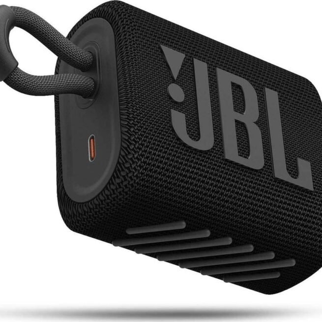 Coluna Bluetooth JBL Go 3 (Autonomia: até 5 h)