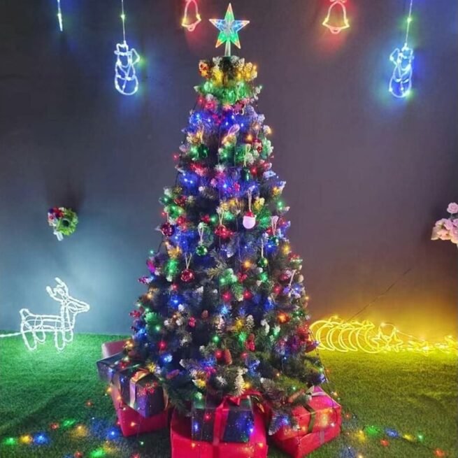 Luzes Led para Árvore de Natal com 10 Modos RNEMITERY
