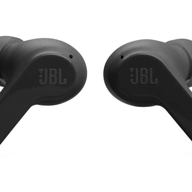 Auriculares Bluetooth True Wireless JBL Wave Beam (In Ear - Microfone - Preto)