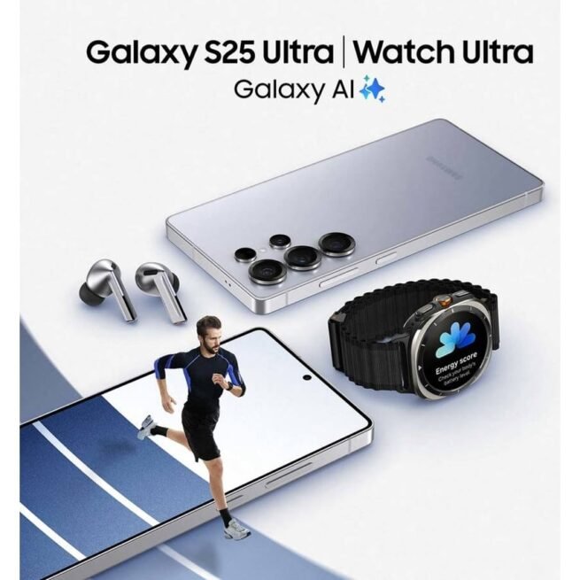 Smartphone SAMSUNG Galaxy S25 Ultra (6.9'' - 12 GB - 256 GB - Preto Titânio)