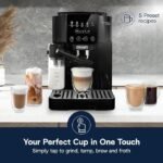 De'Longhi Máquina de café expresso Magnifica Start totalmente automática, preta
