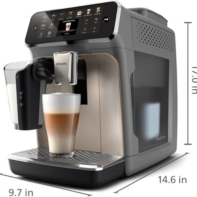 Máquina de café expresso Philips Série 4400 totalmente automática