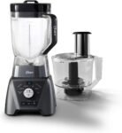 Oster Combo de liquidificador e processador de alimentos com 3 configurações para smoothies, shakes e picar alimentos