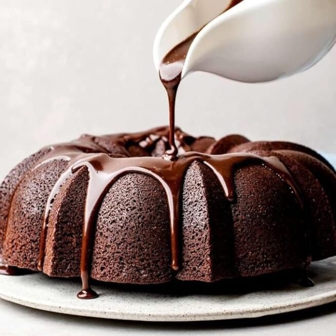 Forma Antiaderente de Pudim e Bolo com Furo Central Tipo Bundt