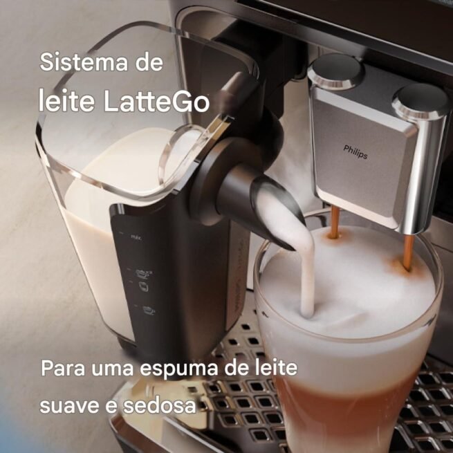 Máquina de café expresso Philips Série 4400 totalmente automática