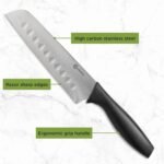 Ecolution Conjunto de panelas antiaderentes de cerâmica Preto