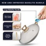 Home Hero Conjunto de panelas e frigideiras antiaderentes Creme