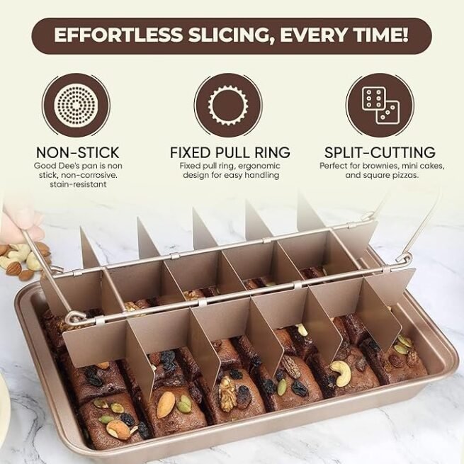 Good Dee's Forma de brownie com divisórias
