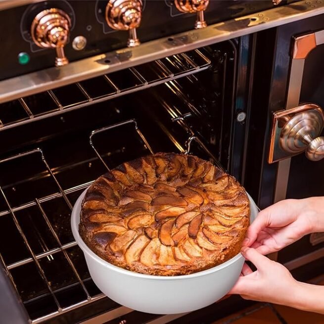 12 Peças set Alumínio Round Cake Pans Bakeware Sets com 4 polegadas, 6 polegadas, 8 polegadas, 9 polegadas, 10 polegadas