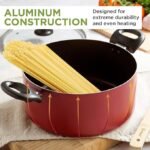 Ecolution Conjunto de panelas antiaderentes de cerâmica fácil de limpar