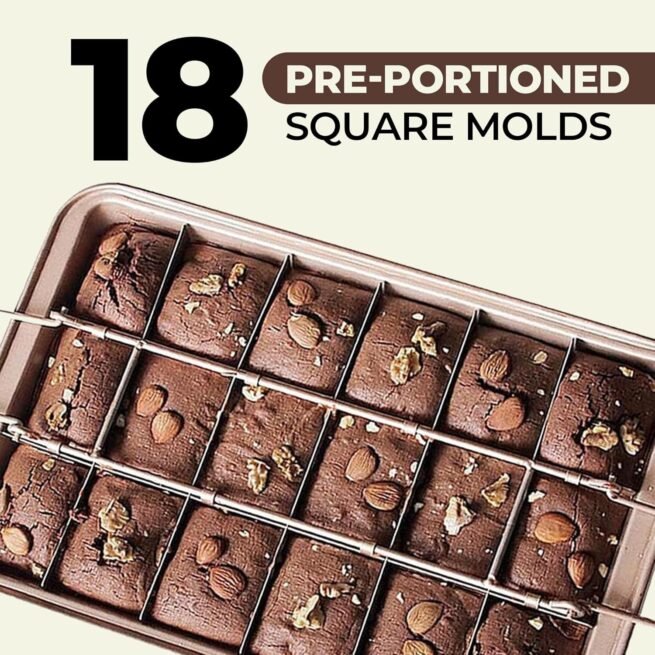 Good Dee's Forma de brownie com divisórias