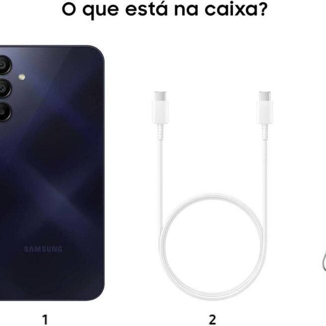 Smartphone SAMSUNG Galaxy A15 (6,5'' - 4 GB - 128 GB - Preto)