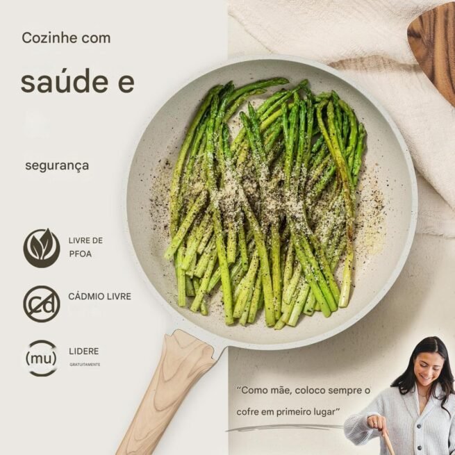 CAROTE Conjunto de 21 panelas e frigideira antiaderente