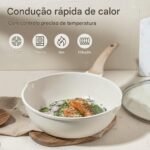 CAROTE Conjunto de 21 panelas e frigideira antiaderente