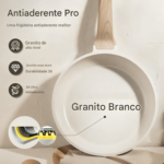 CAROTE Conjunto de 21 panelas e frigideira antiaderente