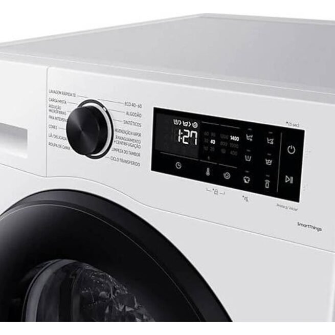 Máquina de Lavar SAMSUNG WW90CGC04DAEEP (9 Kg - 1400 rpm - Branco)